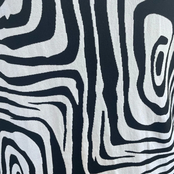 Wolford Black & White Patterned Bodycon dress,  size XS - Picture 6 of 7